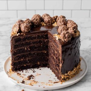 Ferrero Rocher Chocolate Cake
