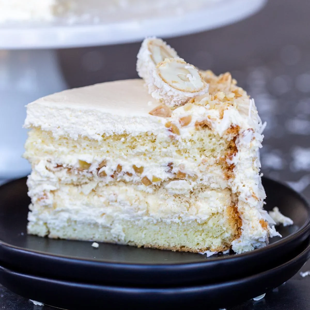 Coconut Raffaello Cake